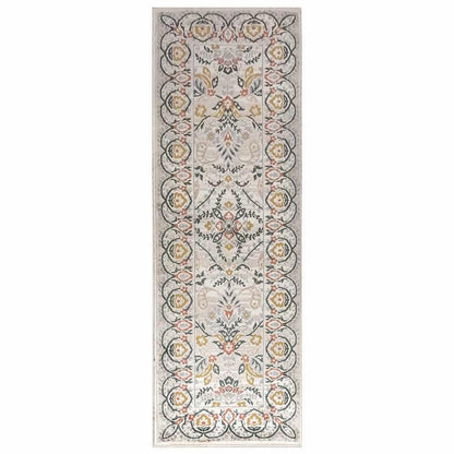  Jacinda Floral Paisley Indoor Rustic Area Rug - Tan