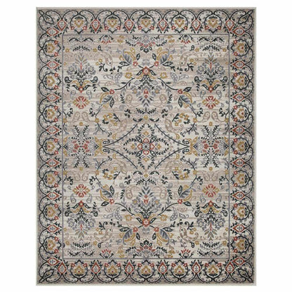  Jacinda Floral Paisley Indoor Rustic Area Rug - Tan