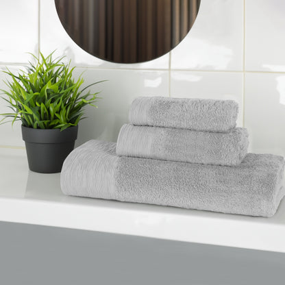 Rayon from Bamboo Eco-Friendly Fluffy Soft Solid - Platinum