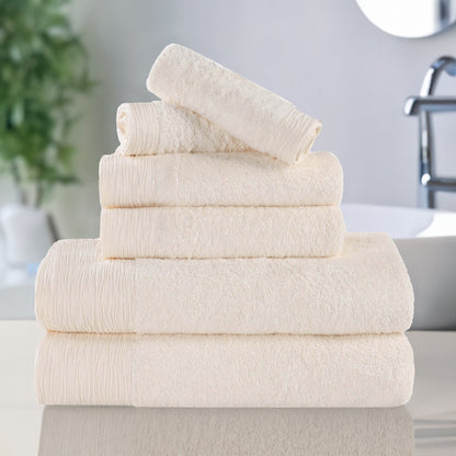 Rayon from Bamboo Eco-Friendly Fluffy Soft Solid - Ivory