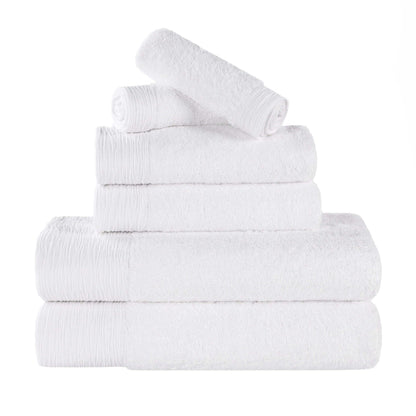 Rayon from Bamboo Eco-Friendly Fluffy Soft Solid - White
