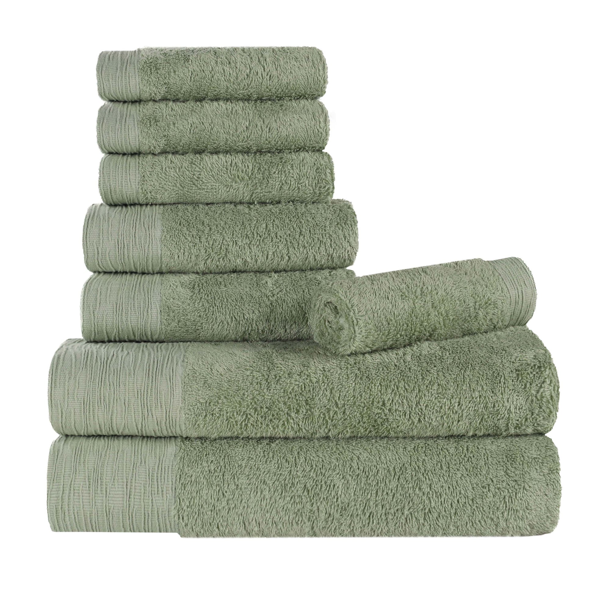 Rayon from Bamboo Eco-Friendly Fluffy Soft Solid - Green