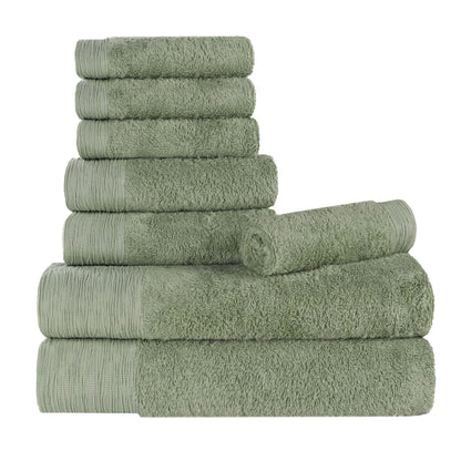 Rayon from Bamboo Eco-Friendly Fluffy Soft Solid - Green