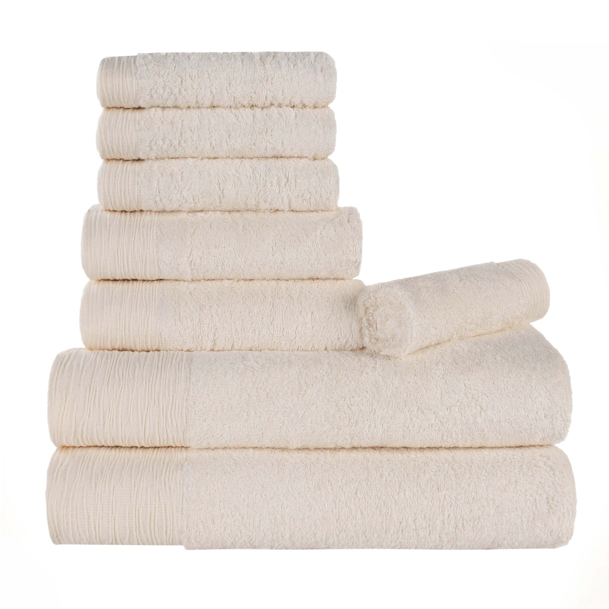 Rayon from Bamboo Eco-Friendly Fluffy Soft Solid - Ivory