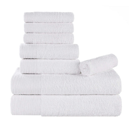 Rayon from Bamboo Eco-Friendly Fluffy Soft Solid - White
