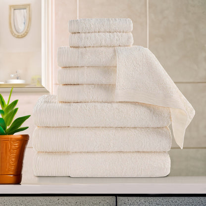Rayon from Bamboo Eco-Friendly Fluffy Soft Solid - Ivory
