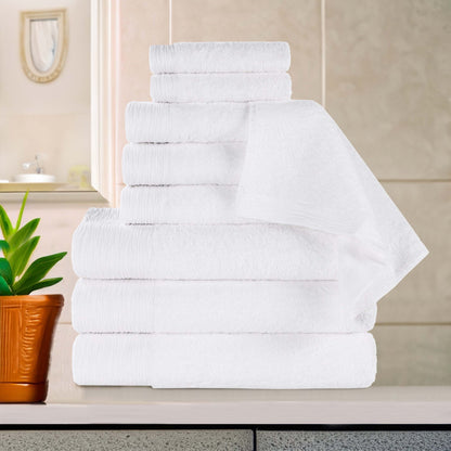 Rayon from Bamboo Eco-Friendly Fluffy Soft Solid - White