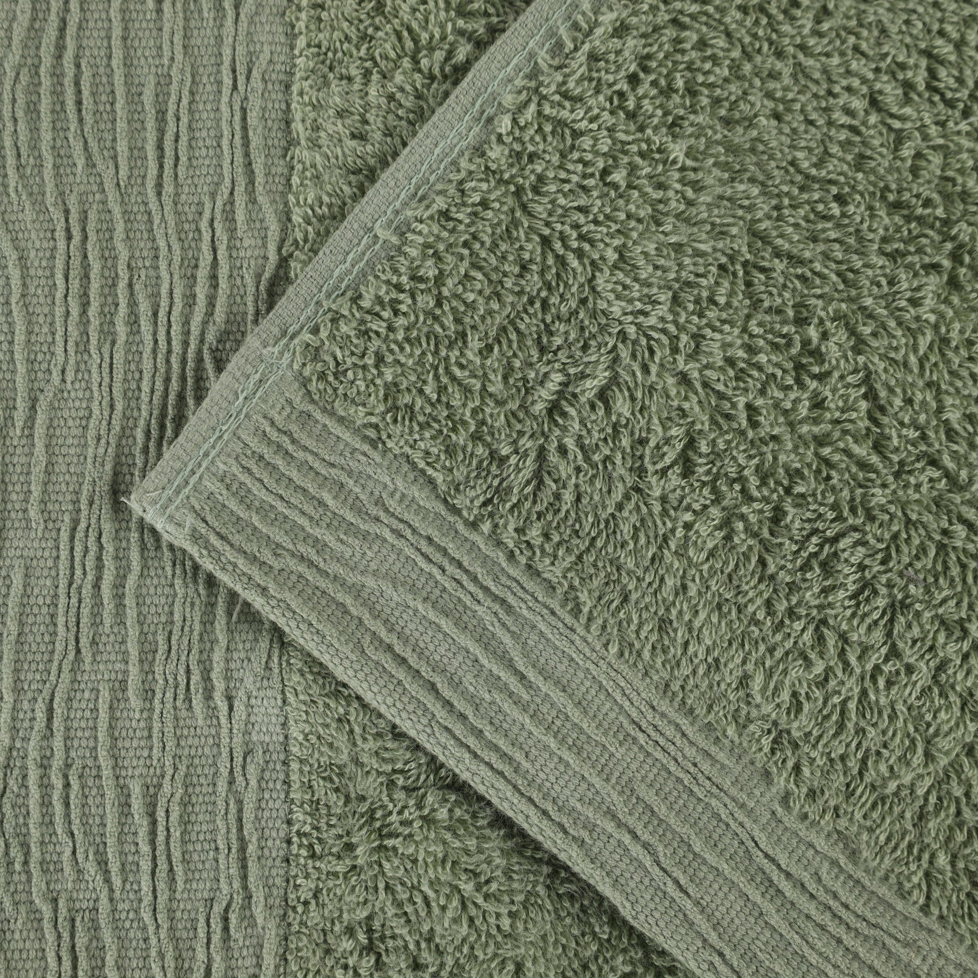 Rayon from Bamboo Eco-Friendly Fluffy Soft Solid - Green
