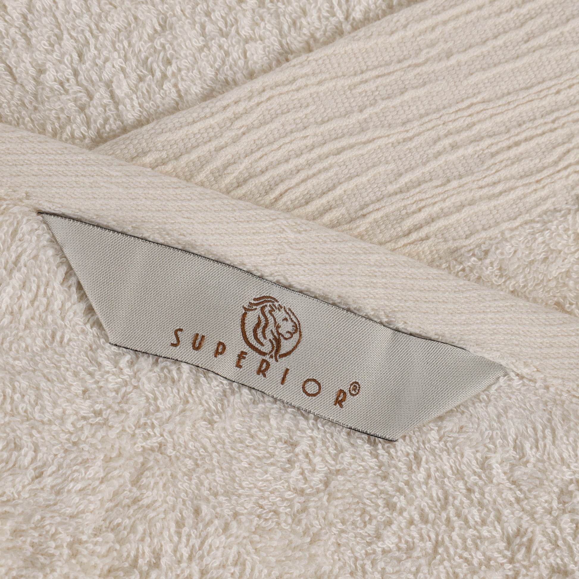 Rayon from Bamboo Eco-Friendly Fluffy Soft Solid - Ivory