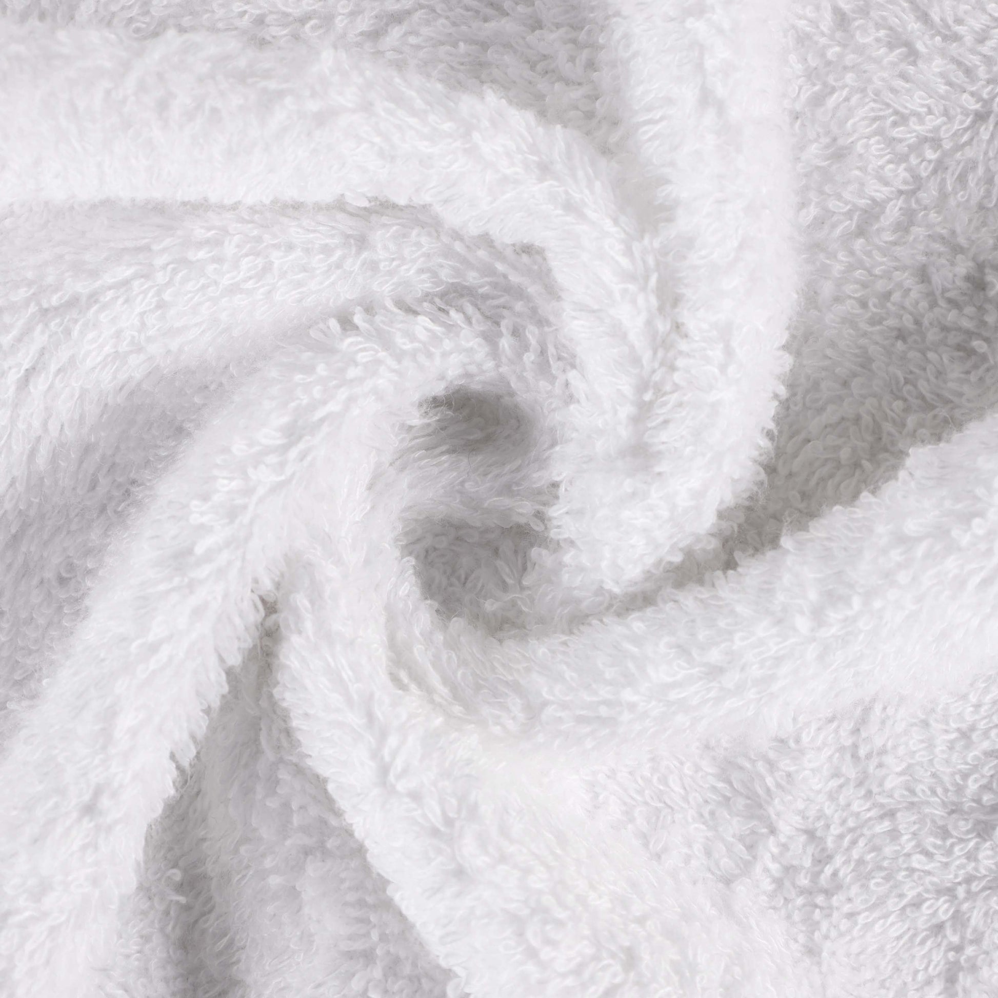 Rayon from Bamboo Eco-Friendly Fluffy Solid Hand Towel - White