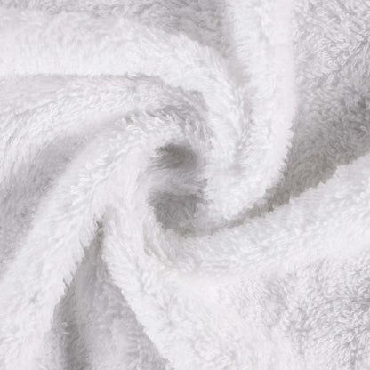 Rayon from Bamboo Eco-Friendly Fluffy Soft Solid - White