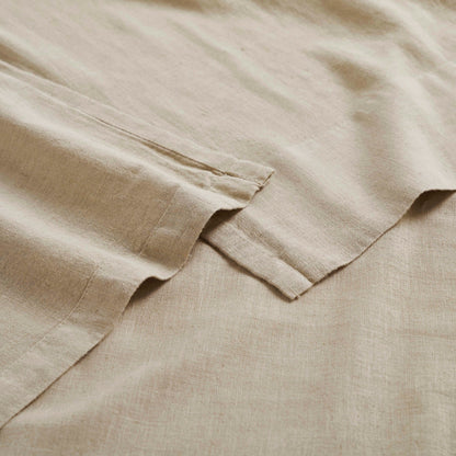 Orion Cotton Linen Blend Garment Washed Deep Pocket Bed Sheet Set