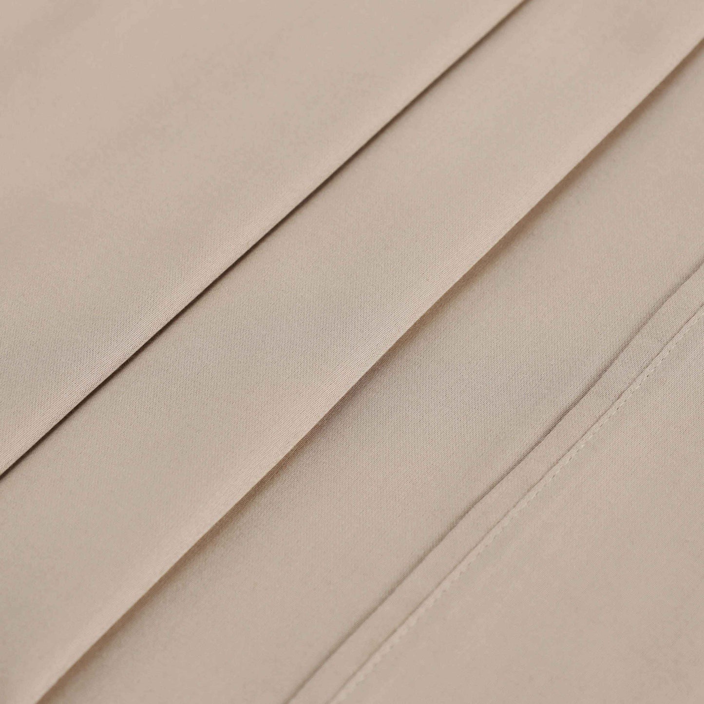 400 Thread Count Egyptian Cotton Solid Deep Pocket Sheet Set - Tan