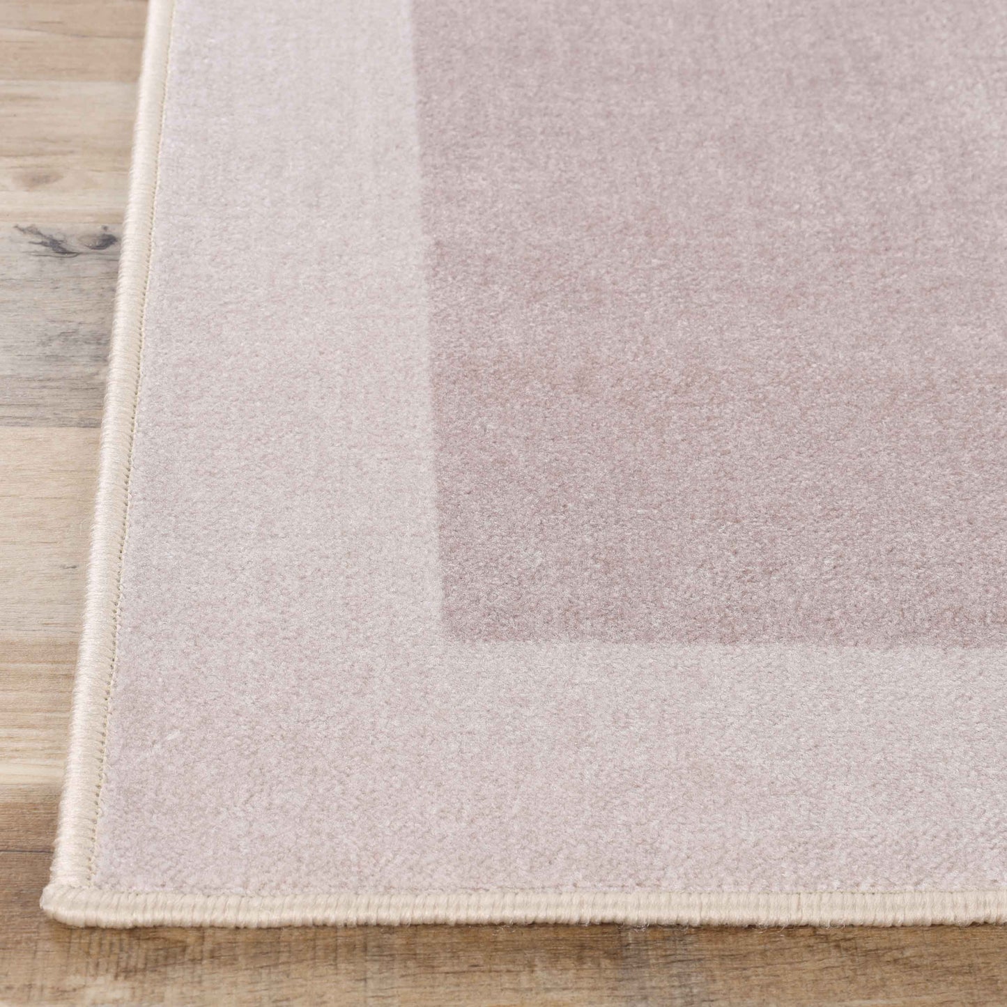 Superior Troy Solid Non-Slip Machine Washable Kitchen Mat Set -Tan