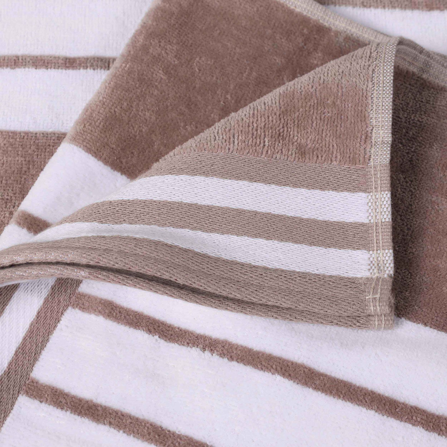 Striped Extra Large Oversized Absorbent Quick Dry Cotton Beach Towel