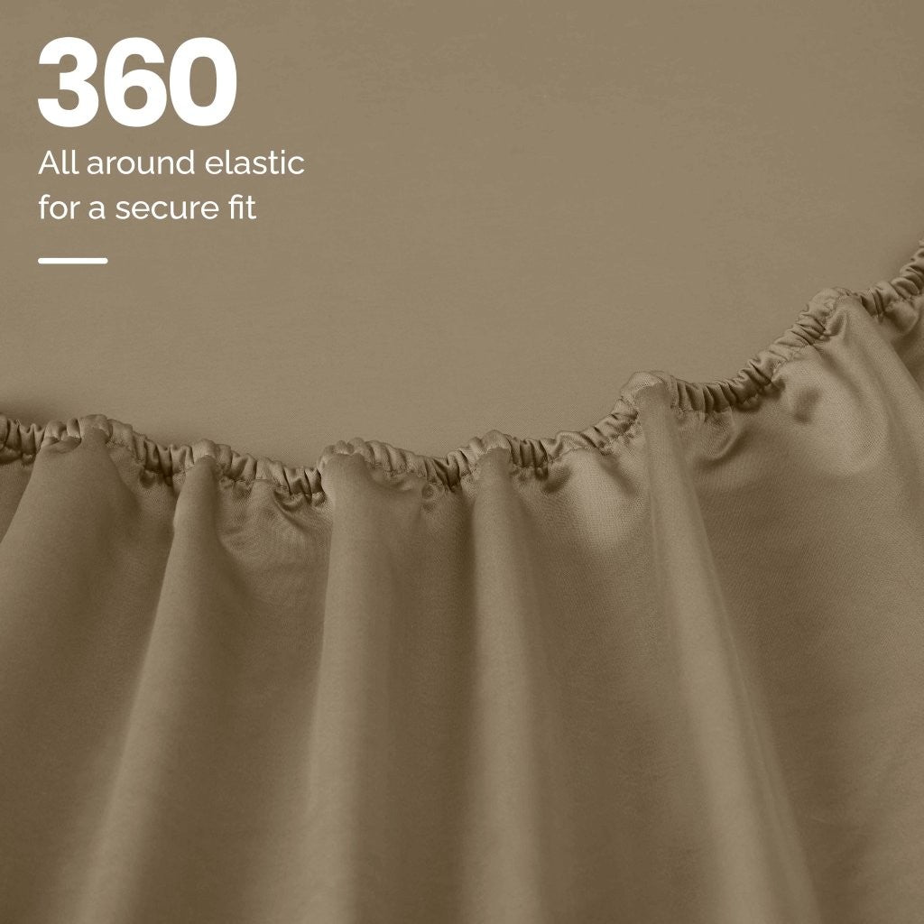 Egyptian Cotton 1200 Thread Count Eco-Friendly Solid Sheet Set