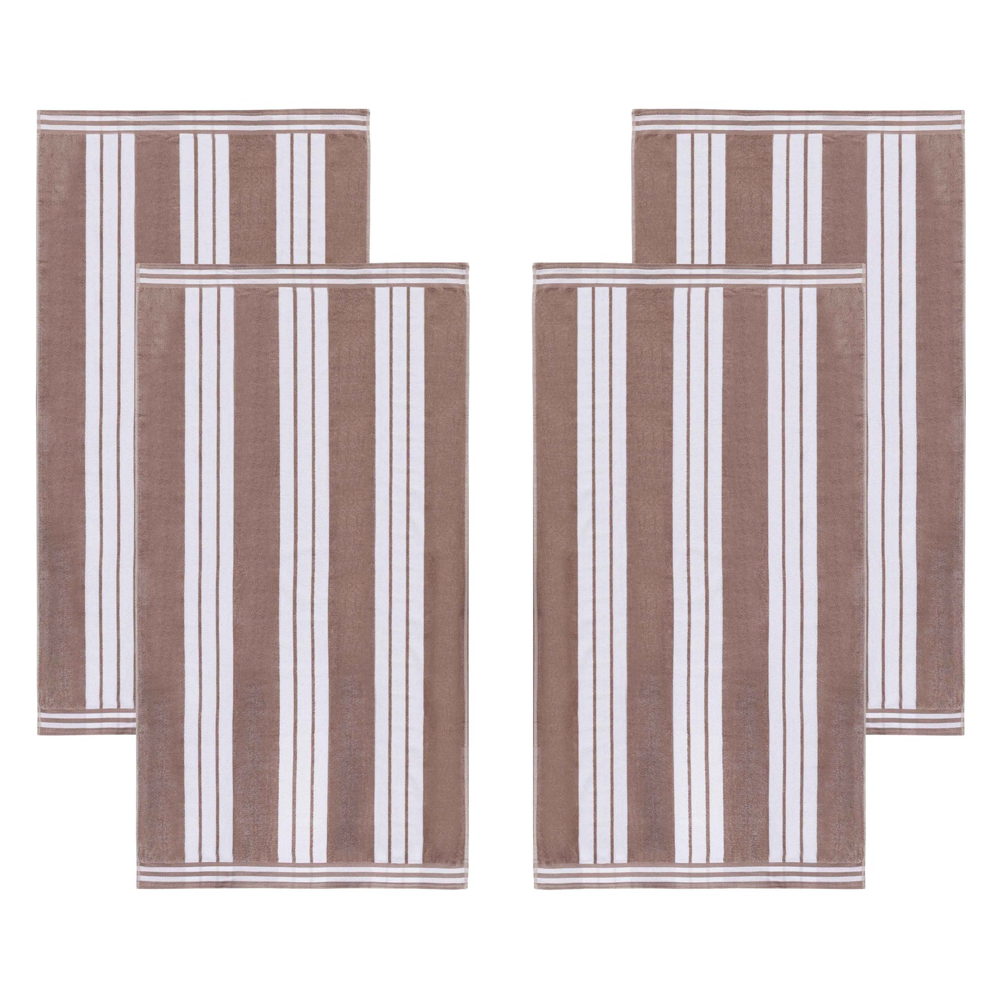 Striped Extra Large Oversized Absorbent Quick Dry Cotton Beach Towel