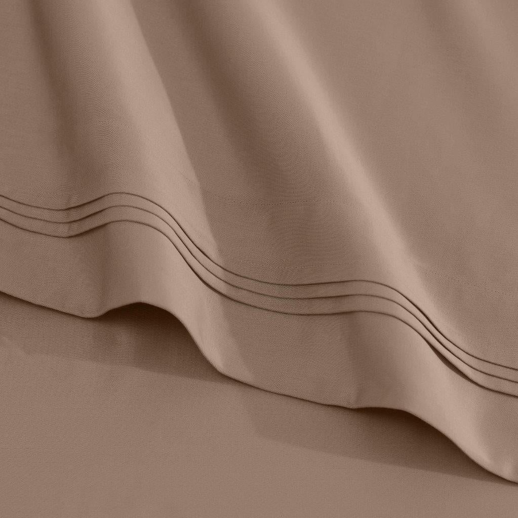 Egyptian Cotton 1500 Thread Count Eco Friendly Solid Sheet Set - Taupe