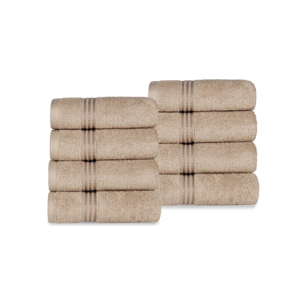 Egyptian Cotton Highly Absorbent Solid Ultra Soft Towel Set Collection