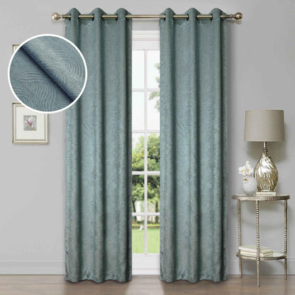 Waverly Thermal Blackout Grommet 2 Piece Curtain Panel Set 42"