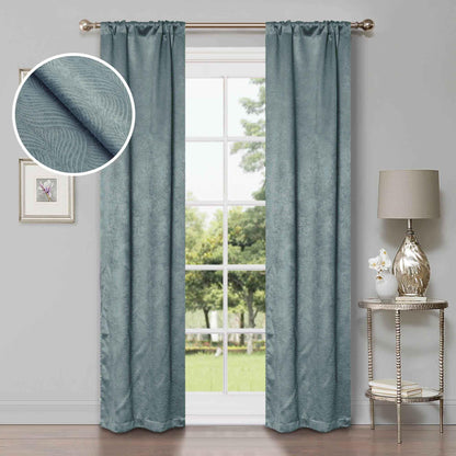 Waverly Thermal Blackout Grommet Curtain Panel Set 26"