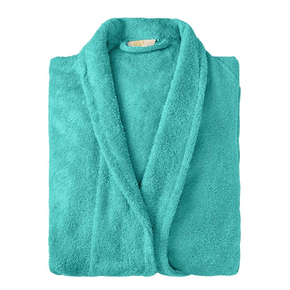 Cotton Ultra Soft Terry Adult Unisex Lightweight Luxury Bathrobe