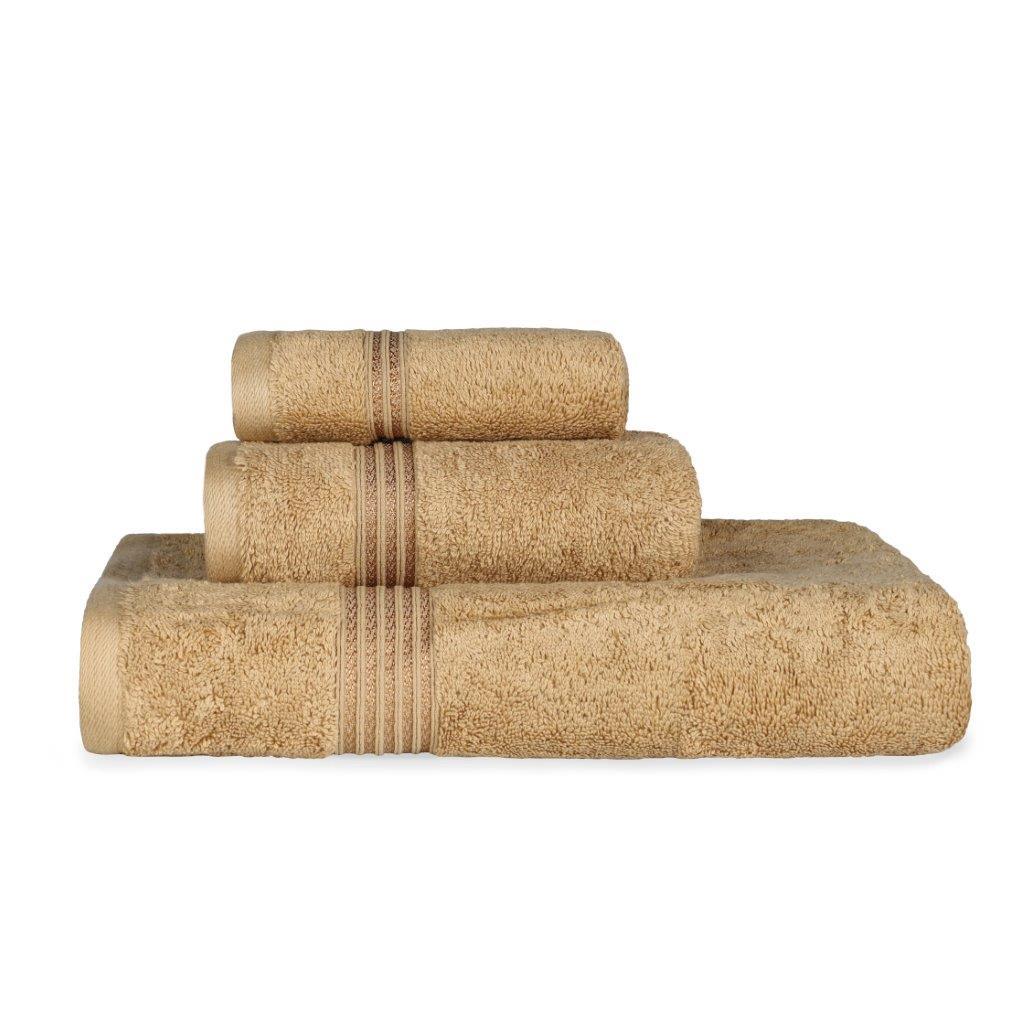 Egyptian Cotton Highly Absorbent Solid Ultra Soft Towel Set Collection