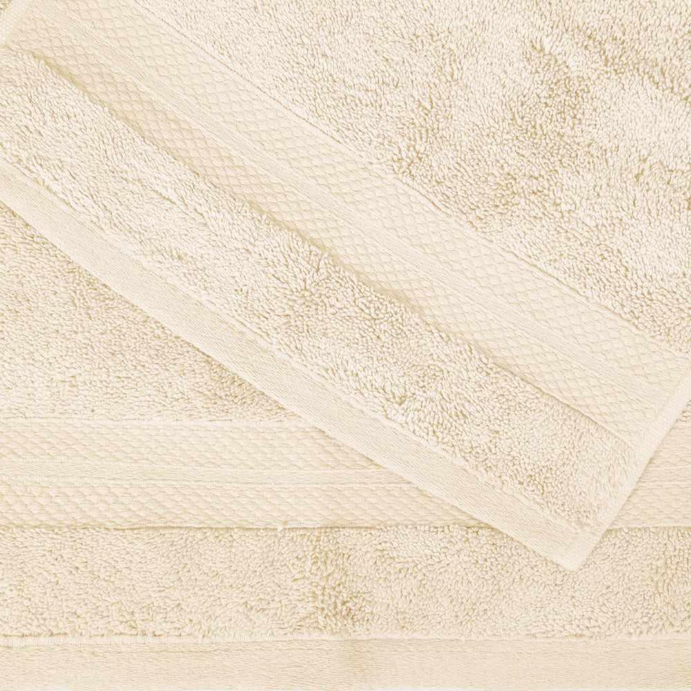 Superior Premium Turkish Cotton Assorted 9-Piece Towel Set - Ivory