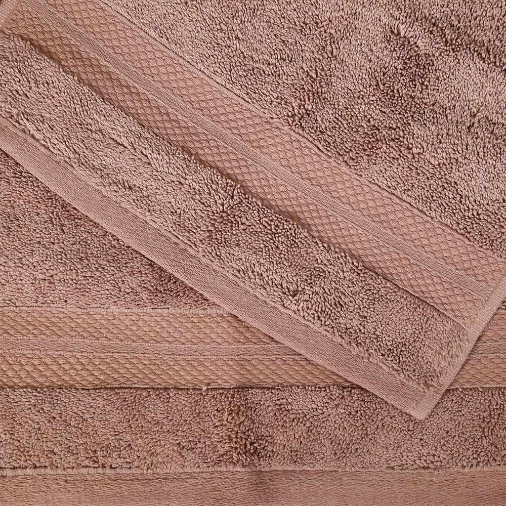  Superior Premium Turkish Cotton Assorted 9-Piece Towel Set - Taupe