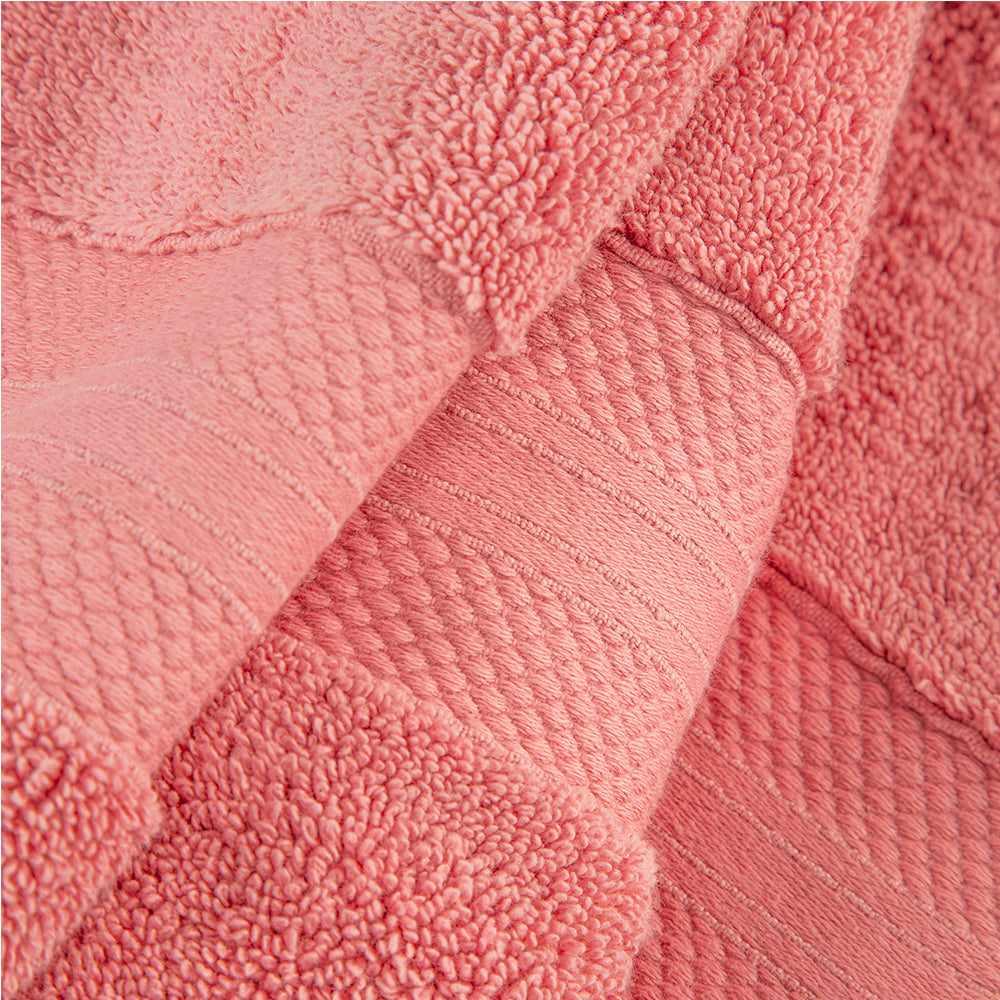  Superior Premium Turkish Cotton Assorted 9-Piece Towel Set - Color pInk