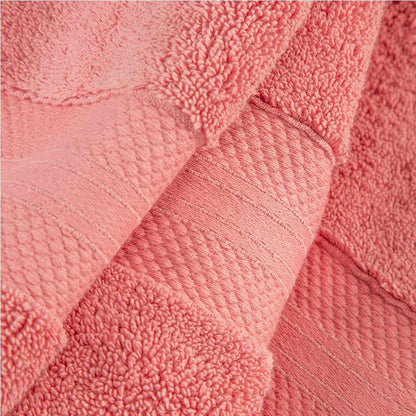  Superior Premium Turkish Cotton Assorted 9-Piece Towel Set - Color pInk