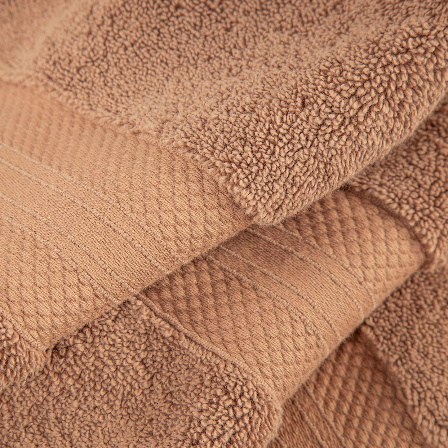  Superior Premium Turkish Cotton Assorted 9-Piece Towel Set - Taupe