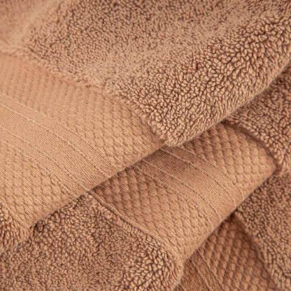  Superior Premium Turkish Cotton Assorted 9-Piece Towel Set - Taupe