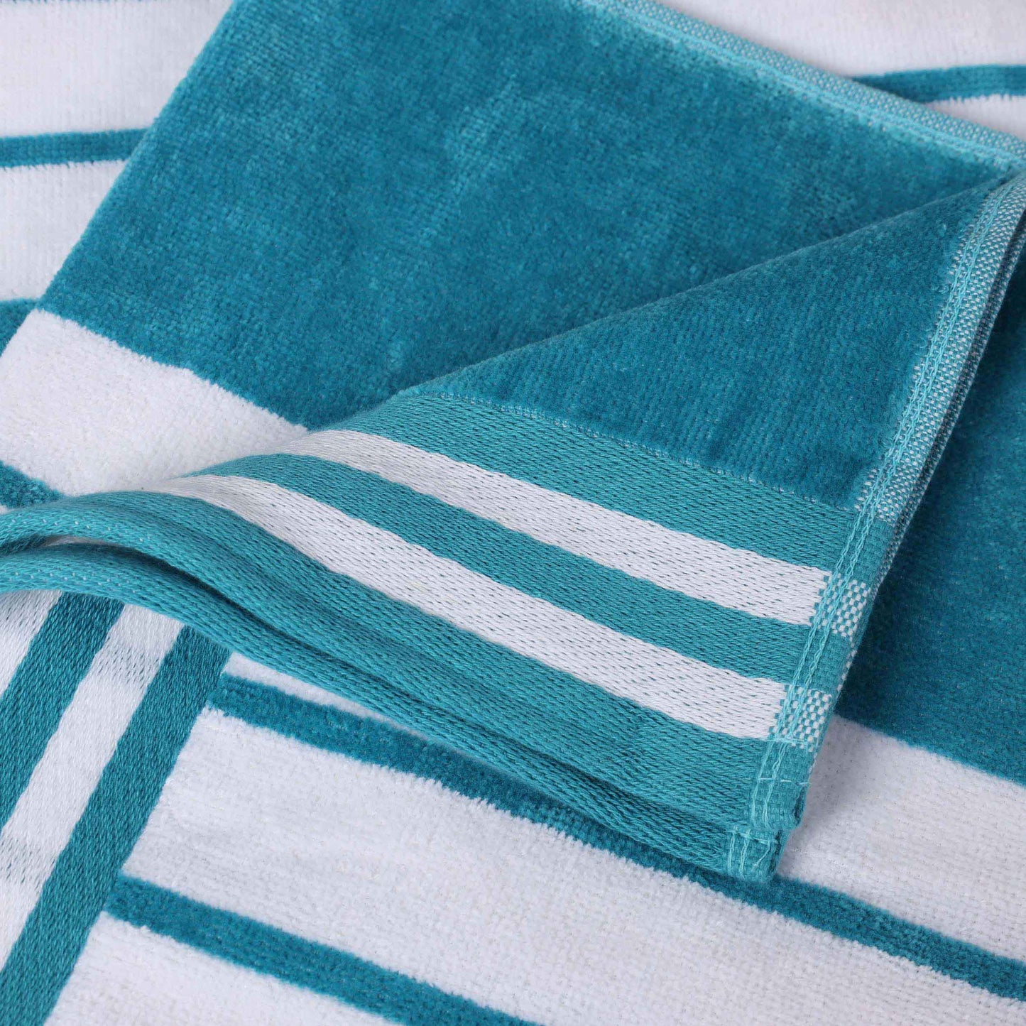 Striped Extra Large Oversized Absorbent Quick Dry Cotton Beach Towel