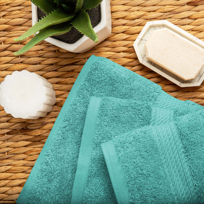 Madison Egyptian Cotton Pile Plush Heavyweight 3 Piece Towel Set