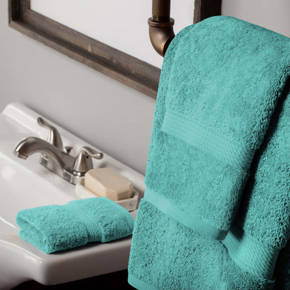Madison Egyptian Cotton Pile Plush Heavyweight 3 Piece Towel Set