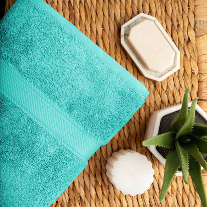 Madison Egyptian Cotton Pile Plush Heavyweight 6 Piece Towel Set
