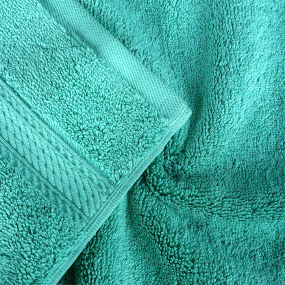 Madison Egyptian Cotton Pile Plush Heavyweight 6 Piece Towel Set