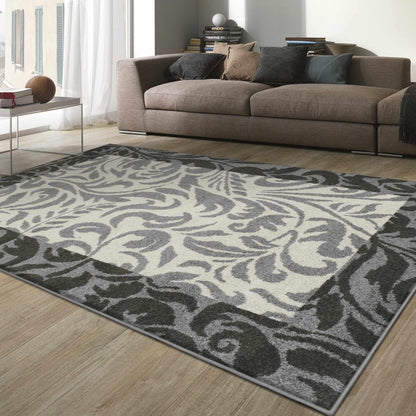 Superior Verdure Traditional Floral Vine Indoor Area Rug
