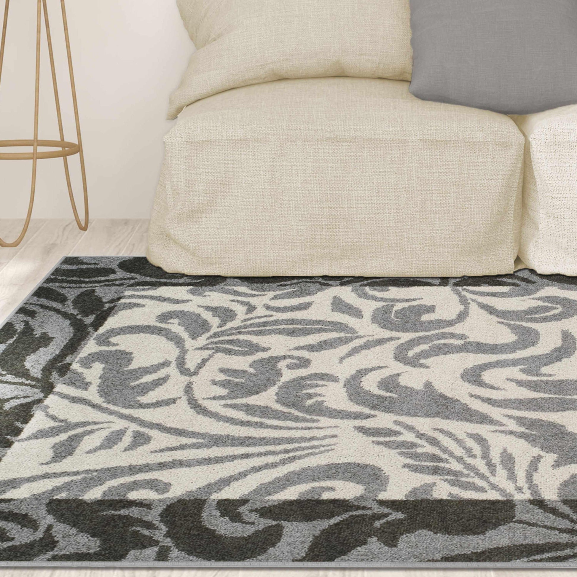 Superior Verdure Traditional Floral Vine Indoor Area Rug 