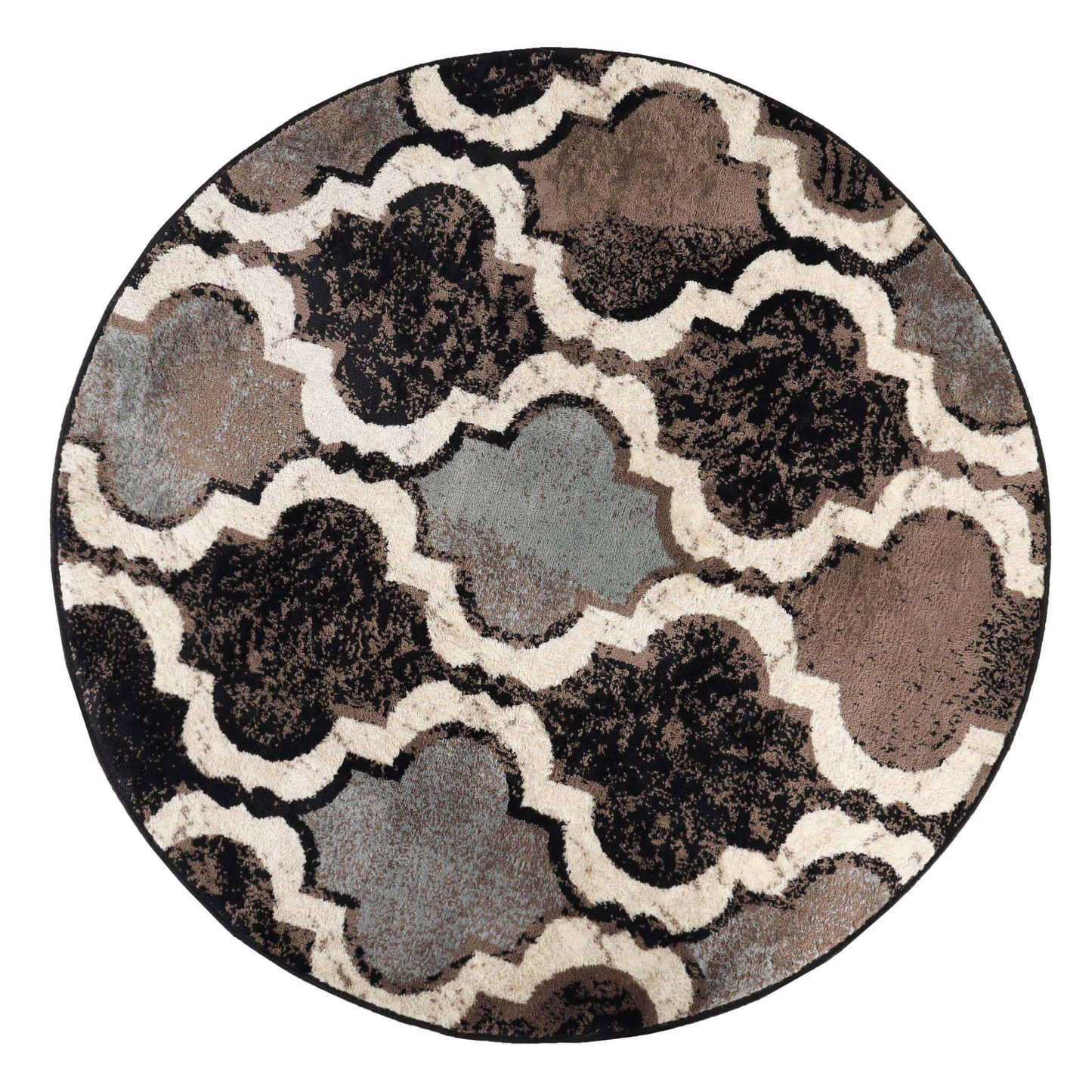 Viking Contemporary Geometric Trellis Indoor Area Rug or Runner