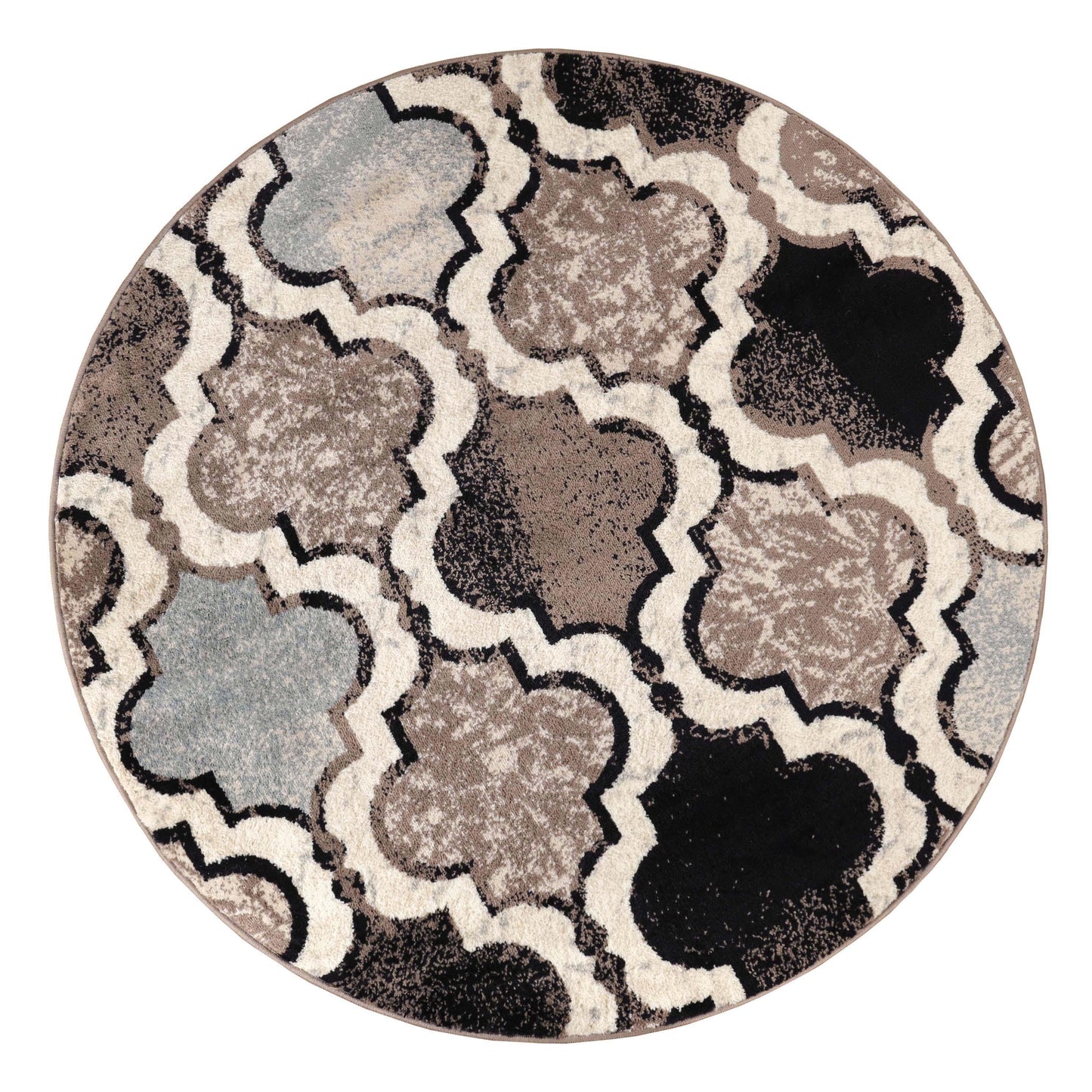 Viking Contemporary Geometric Trellis Indoor Area Rug or Runner