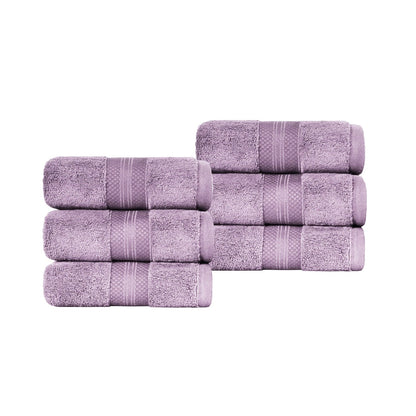 Superior Premium Turkish-Cotton Assorted Towel Set - Wisteria