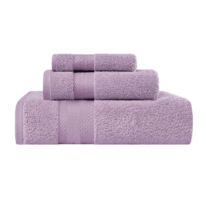 Superior Premium Turkish-Cotton Assorted Towel Set - Wisteria