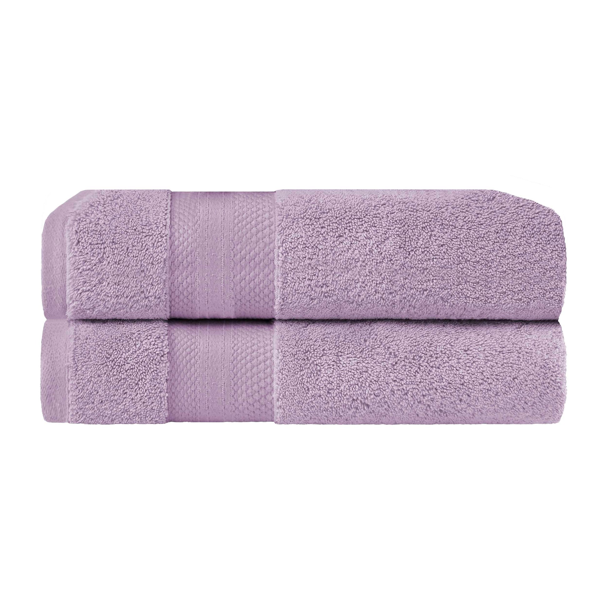 Superior Premium Turkish-Cotton Assorted Towel Set - Wisteria