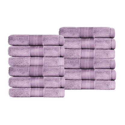 Superior Premium Turkish-Cotton Assorted Towel Set - Wisteria
