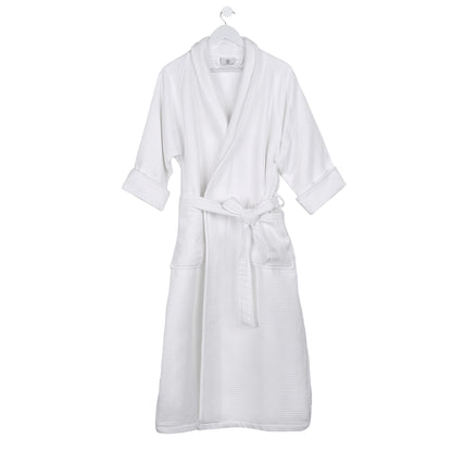 Waffle Weave Cotton Soft Lightweight Oversized Unisex Adult Bath Robe