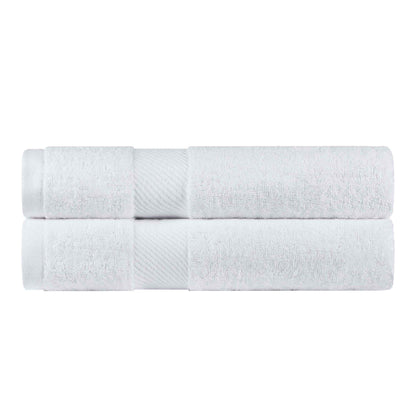 Kendell Egyptian Cotton Solid Medium Weight Bath Towel Set of 2