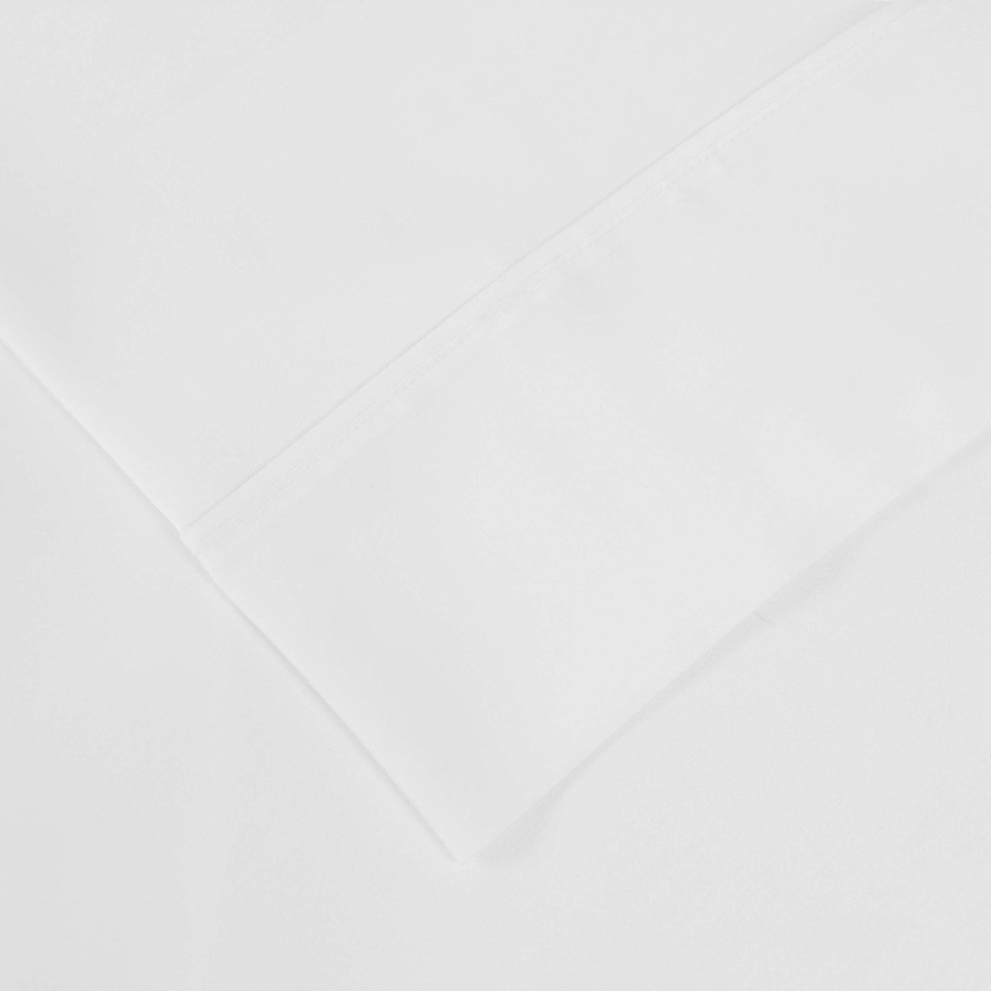 600 Thread Count Lyocell Blend Solid Deep Pocket Bed Sheet Set - White