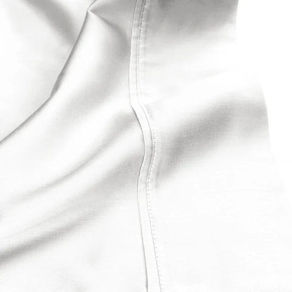 Egyptian Cotton 530 Thread Count Solid Pillowcases Set of 2 - White